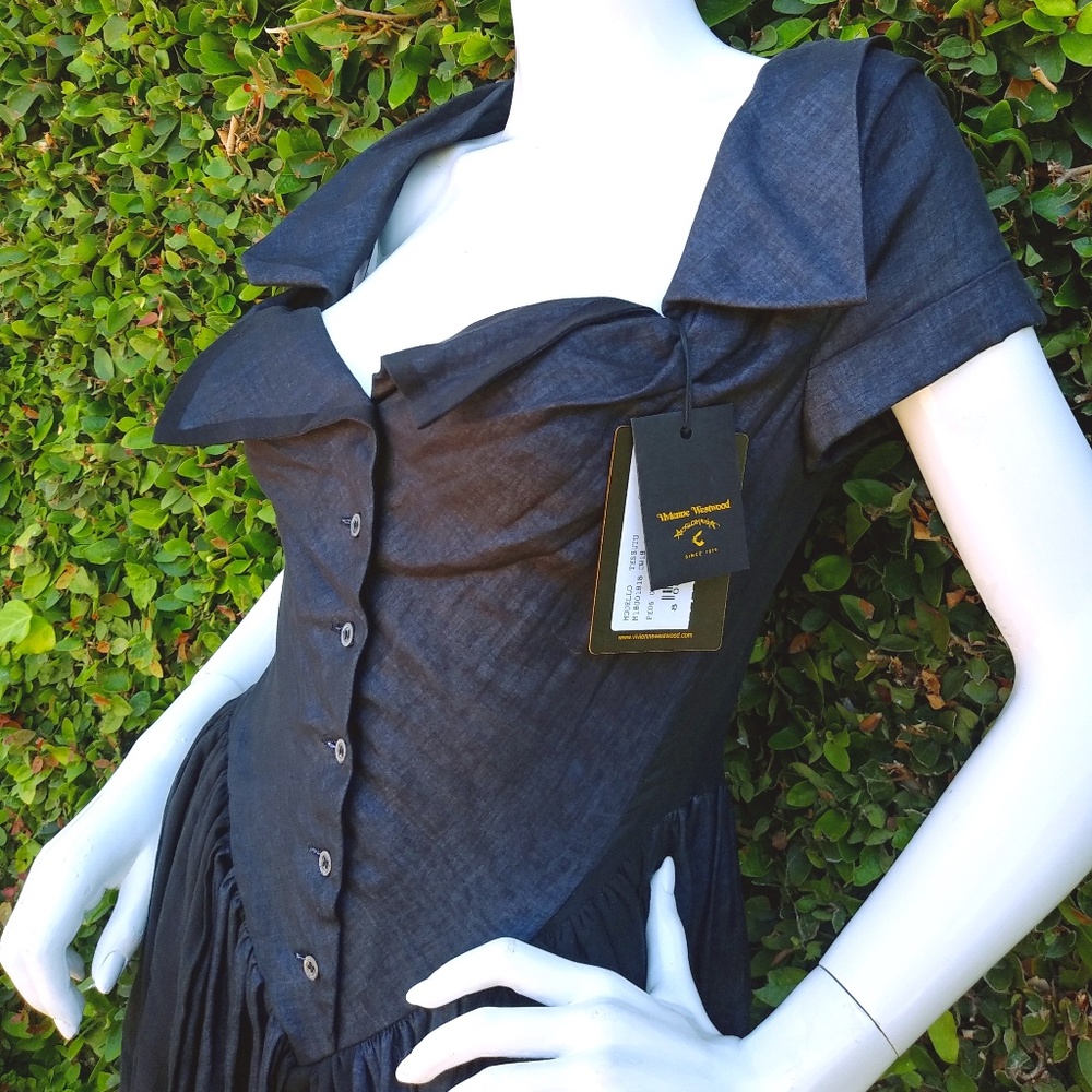 Vivienne Westwood Black and White "Monday Dress"